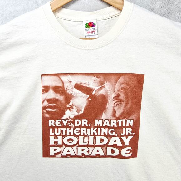 Martin Luther King Jr Holiday Parade Shirt Mens XL MLK Vintage Y2K - Picture 1 of 7